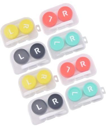 Homsfou 24 Pc Storage Container Set for Contact Lenses | Colored Lens Holders & Remover Pistons | International Shipping - Buy Online on GoSupps.com