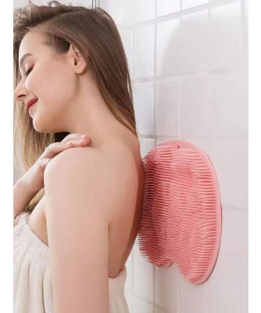 Shower Foot & Back Scrubber Mat | Anti-Slip Green Foot Muff Cleaner & Massage Device for Ultimate Bath Relaxation - Buy Online on GoSupps.com