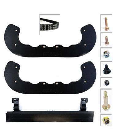 OEM Toro Power Clear 721 Snowblower Paddle 38261, Scraper 133-5585P, V-Belt 121-6622 Kit with Hardware