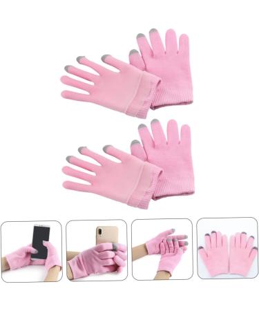 minkissy 10 Pairs Moisturizing Gloves Hand Covering Conductive Yarn Touch Screen Pink Miss - Buy Online on GoSupps.com
