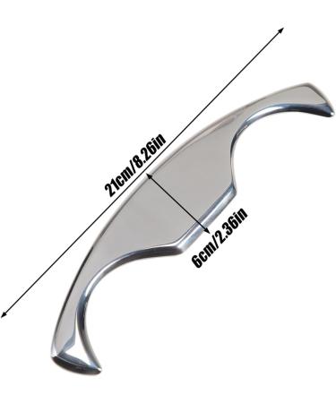 Uck-kit Stainless Steel Gua Sha Tool - Silver Schabemassager t for Muscle Relaxation & Soft Tissue Mobilization - Buy Online on GoSupps.com