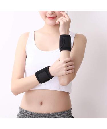 Buy Self Heating Wrist Brace - Therapeutic Far Infrared Heat Therapy Support | Unisex Wrist Wrap for Sports & Pain Relief - Buy Online on GoSupps.com