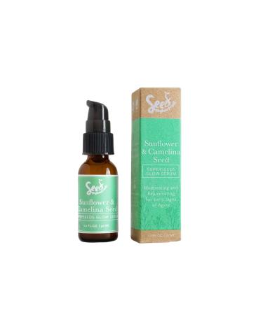 Natural Superseeds Glow Serum | Sustainable Vegan Clean Beauty (1 fl oz | 30 ml)