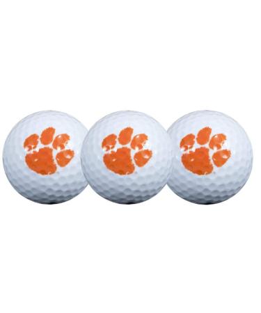 Team Effort Clemson Tigers Golf Ball 3 Pack
