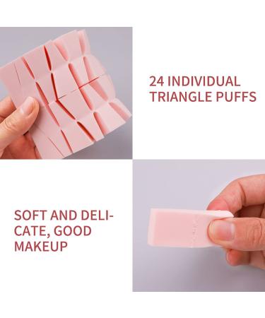 48 Pieces Triangle Makeup Sponges - Washable Small Sponges for Liquid & Cream Foundation - Perfect for Flawless Application - Buy Online on GoSupps.com