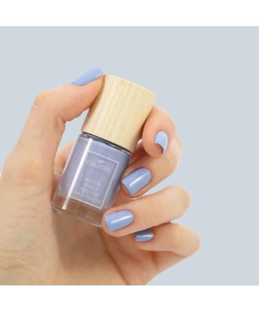 Lanature Water-Based Nail Polish - Pastel Violet Blue | Vegan & Peel-Off - Forget-Me-Not 10ml - Buy Online on GoSupps.com