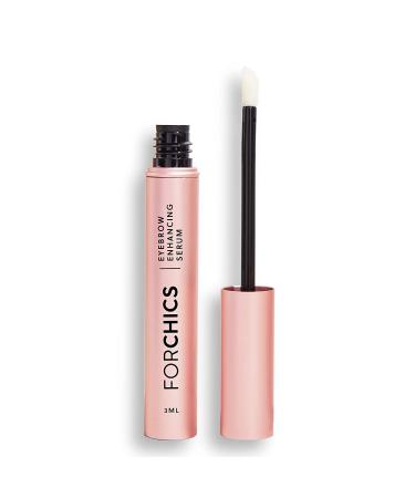 ForChics ForBrow Eyebrow Growth Serum For Thicker Brows - Natural & Organic Conditioner For Fuller and Thick Eyebrows | Vegan & Cruelty-Free Formula | New Innovative Peptides - [0.10 fl. oz/ 3ml] - Buy Online on GoSupps.com