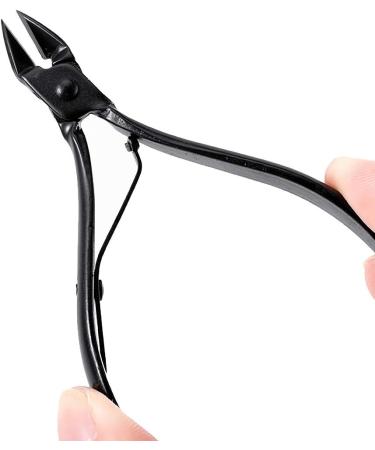 Grendly 16 Piece Nail Clippers Set Stainless Manicure Cutter Tool Pedicure Nail Scissors Ear with Leather Bag - Black - Buy Online on GoSupps.com