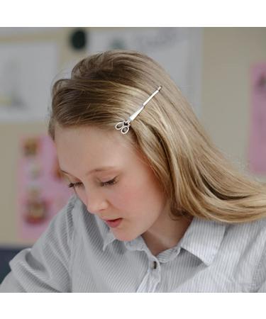 5 Pack Creative Scissors Shape Hair Clips - Stylish Accessories for Women & Girls - Buy Online on GoSupps.com