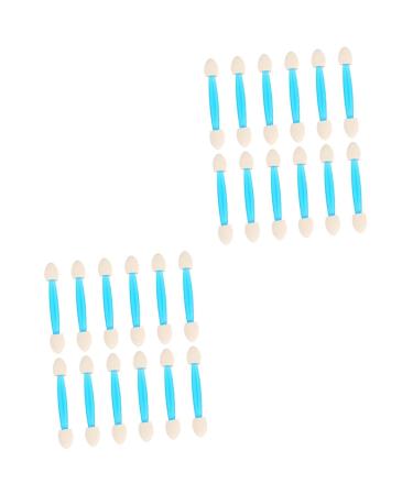 Baluue 48 Pcs Eye Shadow Applicator Makeup Applicator Eyeshadow Blending Brush Eyeshadow Brush Colorful 7cmx2pcs Colorfulx2pcs