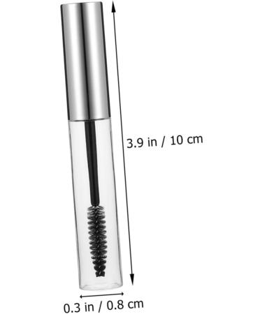 Mikinona 10pcs Mascara Empty Tube Empty Eyeliner Tube Eyelash Cream Cosmetic Filling Plastic Lip Gloss - Buy Online on GoSupps.com