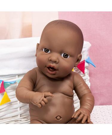 Bayer Design 94200AB Lifelike Newborn Baby Doll Boy - Realistic 42 cm Dark-Skinned Doll for Kids | International Shipping Available - Buy Online on GoSupps.com