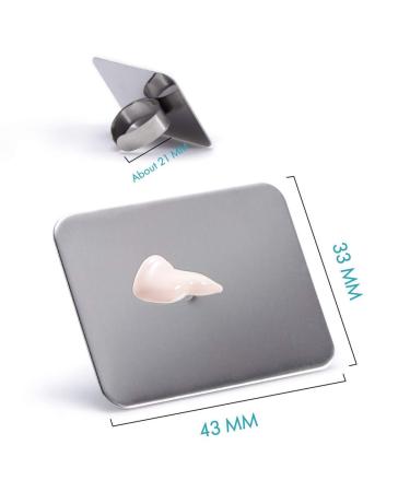 Uonlytech 10pcs Mini Shell Serving Tray & Nail Art Accessories - Nail Gel Color Mixing Manicure Tools & Art Supplies - Buy Online on GoSupps.com