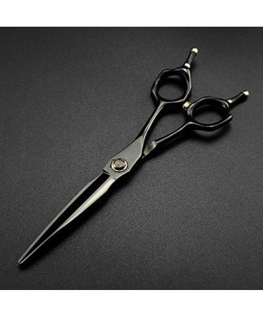 Hair Cutting Scissors 6 Inch Professional Japan 440c Black Bearing Hair Scissors Cutting Barber Haircut Thinning Shears Hairdressing Scissors Set - Buy Online on GoSupps.com