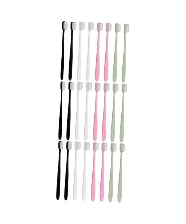 GLEAVI 24 Pcs Physiotherapy Sports Shoulder Pad Toothbrush Child Shoulder Pad Portable Plastic