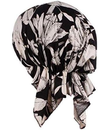 Pre Tied Chemo Head Scarf 3 Pack - Beanie Skull Caps for Women (Set6-Long Style) - Buy Online on GoSupps.com