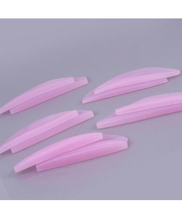 Lash Lift Pads 5 Pairs Reusable Silicone Eyelash Pad - Reusable Silicone Lash Lift Supplies Under Eye Lash Lift Pad for Beautiful Eyebrows - Buy Online on GoSupps.com