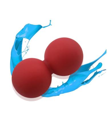 Gatuida Massage Roller Peanuts Peanut Fitness Yoga Ball Fitness Roller Medium Red