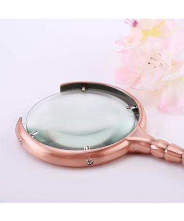 Magnifying Glasses for Hobbies Reading Magnifier Handheld Magnifying Glass 10x Optical Lens Old Man Reading Reading Newspaper Reading Antique Calligraphy and Painting Appreciation Vision - Buy Online on GoSupps.com