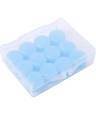 WDNIGLP 12Pcs Earplugs for Sleeping Noise Cancelling Reusable Silicone Ear Plugs Surfings Earplugs Suitable for Swimming Travel - Buy Online on GoSupps.com