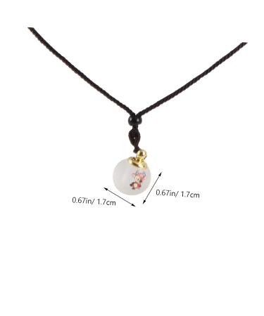 TOYANDONA Baby Teeth Zodiac Necklace - Crystal Infant Pendant on Chain for Baby Accessories - Buy Online on GoSupps.com
