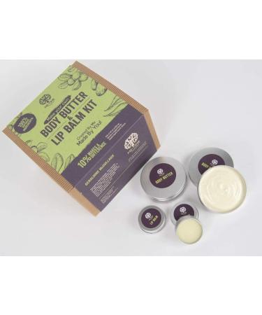 DIY Body Butter & Lip Balm Kit | Vegan Beauty Gift Set for Teens | Teen Birthday Gift | Ethical 100% Natural Ingredients | Craft Kit for Creative Fun - Buy Online on GoSupps.com