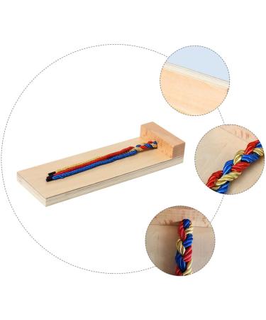Ipetboom 1pc Braid Practice Aids Solid Wood Plywood Puzzle Child - Buy Online on GoSupps.com