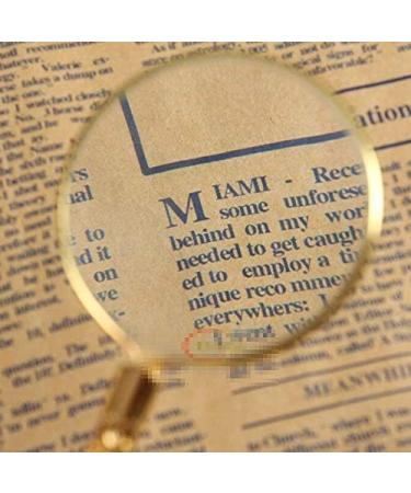 Metal Handle Magnifier High Magnifier Handheld Magnifier Portable Mirror Craft Magnifier Made in China - Buy Online on GoSupps.com