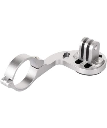 Bike Out-Front Mount for Garmin Bryton Gopro Flashlight | 31.8mm 25.4mm Handlebar | Silver - Buy Online on GoSupps.com