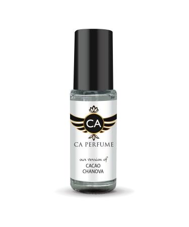 CA Perfume Impression of Cocao for Women Perfume Oil Chypre Fruity Scent Long Lasting Perfumes for Women Travel Size Mini Perfume Sample TSA Ready Body Oil Roll-on 0.14 Fl Oz 4ml