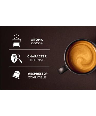 Caf Royal Ristretto 36 Capsules for Nespresso Coffee Machine - Intensity 9/10 - UTZ Certified Aluminum Coffee Capsules - Buy Online on GoSupps.com