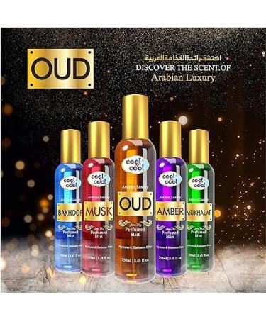 Cool & Cool Oud Perfume Mist 250ml 0.7 Fl Oz (Pack of 12) - Buy Online on GoSupps.com