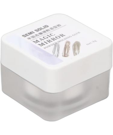 Saluaqui Mirror Nail Glue Powder - Professional Nail Art Adhesive for 3D Effects and Metallic Finish - Safe and Easy to Use - Buy Online on GoSupps.com