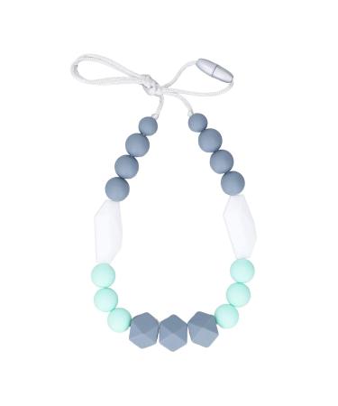 Colorful Silicone Teething Necklace: Safe and Comfortable Infant Teething Toy - Buy Online on GoSupps.com