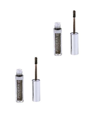Angoily 2pcs Eye Shadow Makeup Eyeshadow Sparkling Eyeliner Glow Glitter Eyeliner Glitter Eyeshadow Liquid
