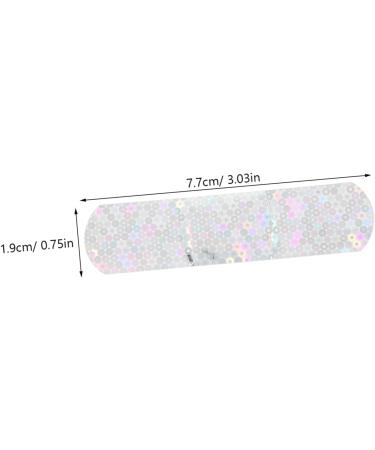 100pcs Glitter Bandages for Kids - Fun Cartoon Adhesive Strips for Scrapes & Wounds - PVC Care Solution - Buy Online on GoSupps.com