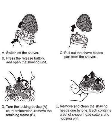 MAX-T Original Mens Rotary Shaver Replacement Head - 100% Genuine Cutter Assembly - Buy Online on GoSupps.com