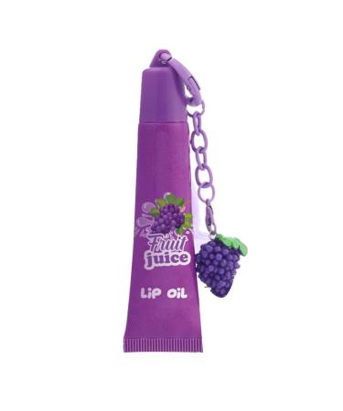 Aislor 1PC Hydrating and Soothing Lip Oil for Women Fruit Flavor Lip Balm with Glossy Shine - Moisturizing Care Grape One Size One Size Grape