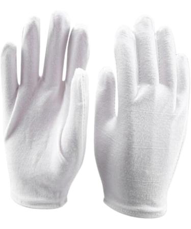 DRESSOOS 18 Pairs Beauty Gloves Hand Moisturizer Gloves Working Gloves Large Cotton Gloves for Moisturizing Spa Gloves for Dry Hands Extra Large Inspection Gloves Lab Gloves White Cosmetic - Buy Online on GoSupps.com