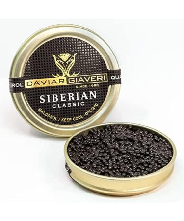 Sturgeon Caviar Giaveri Siberian Imported from Italy (50 gr) - Buy Online on GoSupps.com