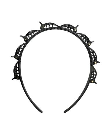 4-Piece Bangs Hairpins Set - Hair Clips & Headband for Effortless Hairstyles | Black Hair Accessories for Perfect Styling - Buy Online on GoSupps.com