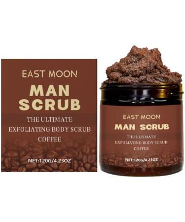 Body Mens Exfoliating Body Scrub Ultimate Skin Cleansing Wash in Jar with Top Lid for All Skin Types You Blast Coffee One Size One Size Coffee - Buy Online on GoSupps.com
