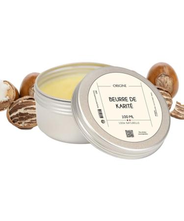 Origine.bio Shea Butter 100 ml 100% Natural for Skin and Hair - Buy Online on GoSupps.com