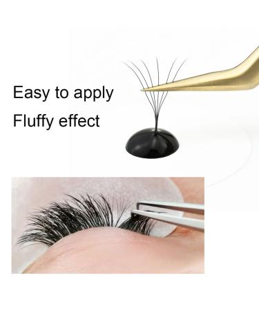 Nagaraku 320pcs Volume Eyelash Extensions - 6D 0.07mm C Curl Premade Fans Narrow Stem 10mm 16 Rows - Shop Internationally! - Buy Online on GoSupps.com