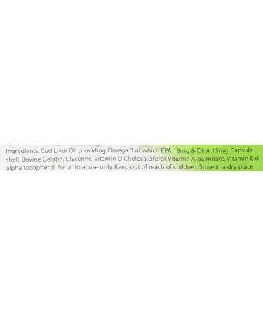 Johnsons Veterinary Products Cod Liver Capsules - Buy Online on GoSupps.com