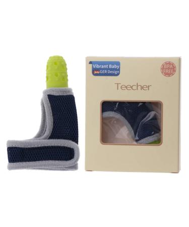 Max-Tonsen Baby Silicone Molar Finger Protection | Anti-Thumbing & Bite Relief - Yellow - Buy Online on GoSupps.com