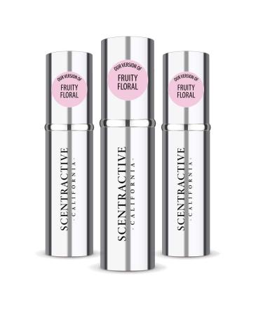 CA Perfume Impression of Emra Fruity Floral For Women & Men Fragrance Concentrated Long Lasting Eau de Parfum Spray Refillable Glass Atomizer Bottle 0.17 Fl Oz/5ml-X3 EMRA FRUITY FLORAL 0.17 Fl Oz X 3