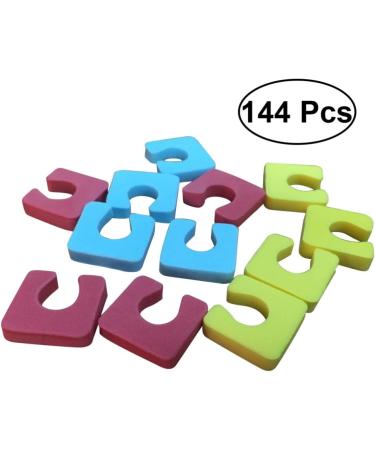 Ciieeo 144pcs Pedicure Toe Separators Ceramic Kitchen Canisters Sponge Finger Toe Spacers Premium Pedicure Tool Kit Sponge Toe Separators Kit Separator Soonges Dedicated Finger Splitter - Buy Online on GoSupps.com