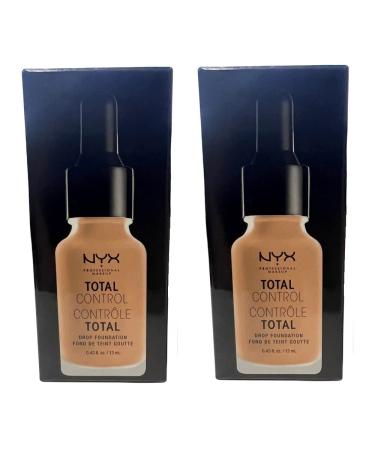 Pack of 2 NYX Total Control Drop Foundation Classic Tan TCDF12