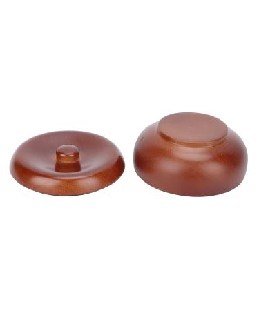 Premium Dustproof & Waterproof Wooden Shaving Soap Bowl with Lid Ideal for Cream Shaving | International Shipping Available - Buy Online on GoSupps.com